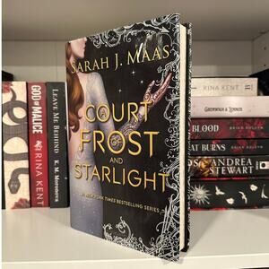 A Court Of Frost And Starlight By Sarah Maas Hardcover OOP